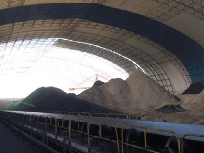 抚顺煤棚料仓网架